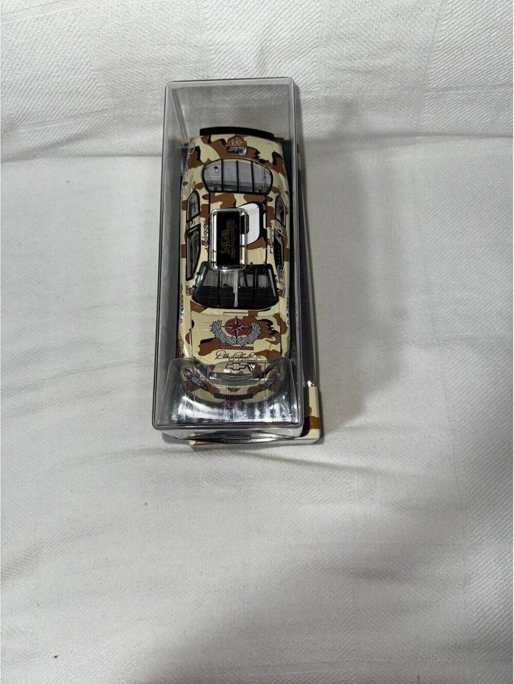🔥 1:24 Dale Earnhardt Jr Warrior Foundation  2008 Open Hood Display Case 🔥